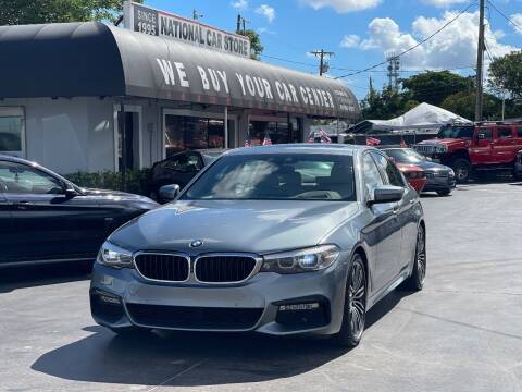 2017 BMW 5 Series for sale at National Car Store in West Palm Beach FL