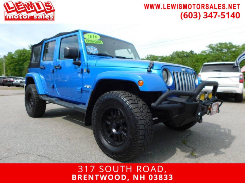 2016 Jeep Wrangler Unlimited