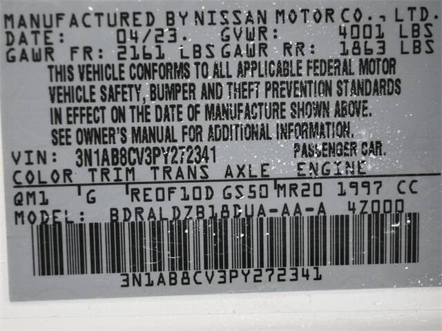 2023 Nissan Sentra SV