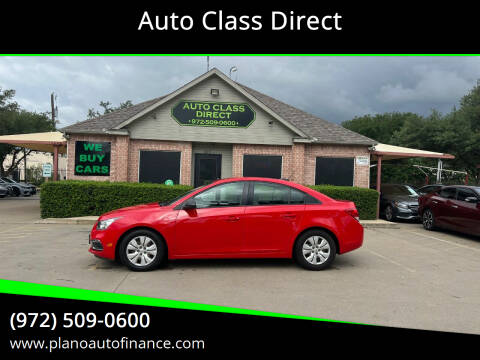 2016 Chevrolet Cruze Limited for sale at Auto Class Direct in Plano TX
