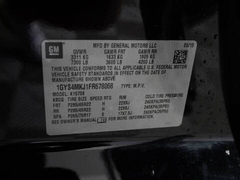 2015 Cadillac Escalade Luxury