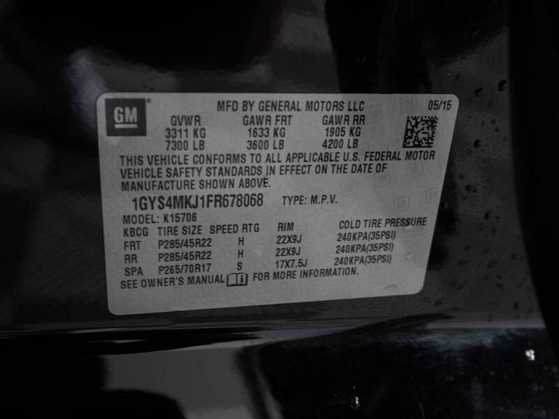 2015 Cadillac Escalade Luxury