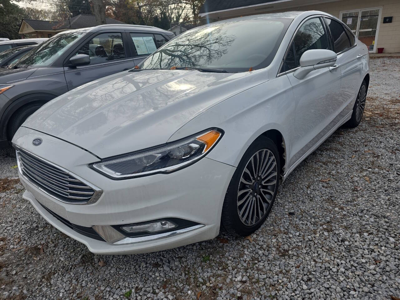 2018 Ford Fusion for sale at DealMakers Auto Sales in Lithia Springs, GA