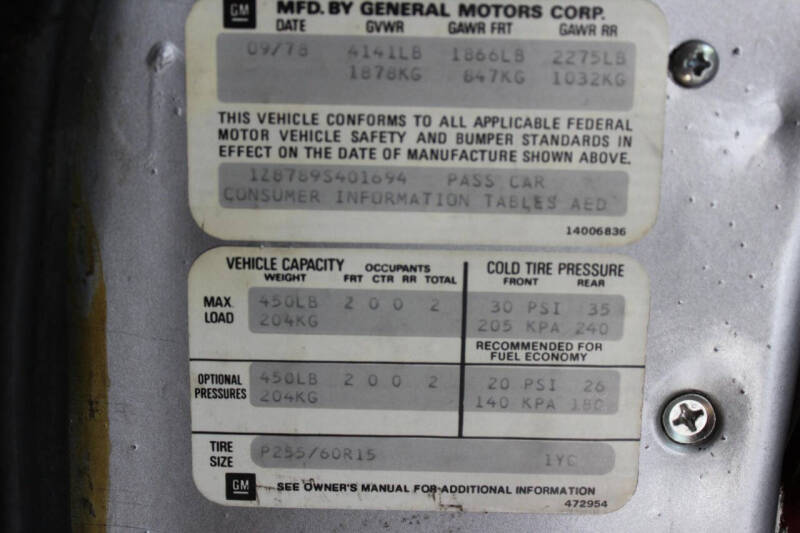 1979 Chevrolet Corvette