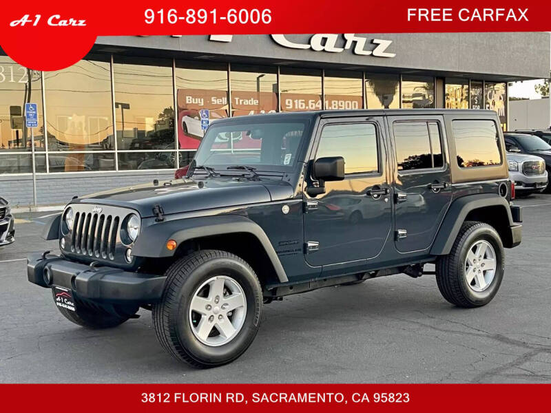 2016 Jeep Wrangler Unlimited for sale at A1 Carz, Inc in Sacramento CA