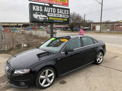 2012 Audi A4 for sale at KBS Auto Sales in Cincinnati OH