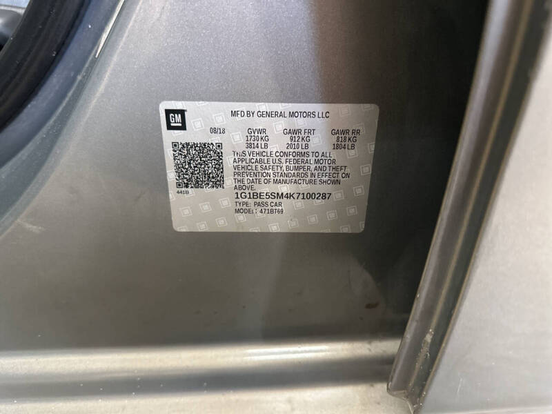 2019 Chevrolet Cruze LT