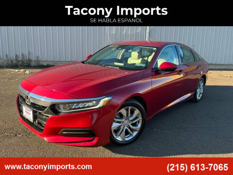 2018 Honda Accord for sale at Tacony Imports in Philadelphia PA