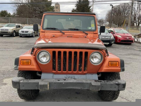 2002 Jeep Wrangler for sale at Jeffrey's Auto World Llc in Rockledge PA
