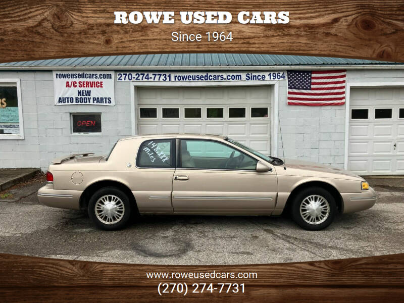 1997 Mercury Cougar for sale at Rowe Used Cars in Beaver Dam KY