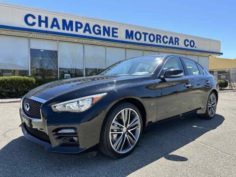 2015 Infiniti Q50 for sale at Champagne Motor Car Company in Willimantic CT