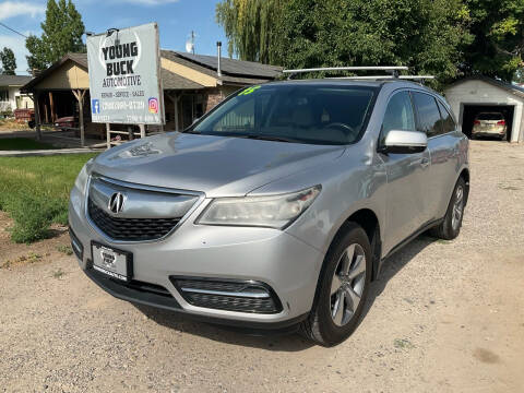 2015 Acura MDX for sale at Young Buck Automotive in Rexburg ID