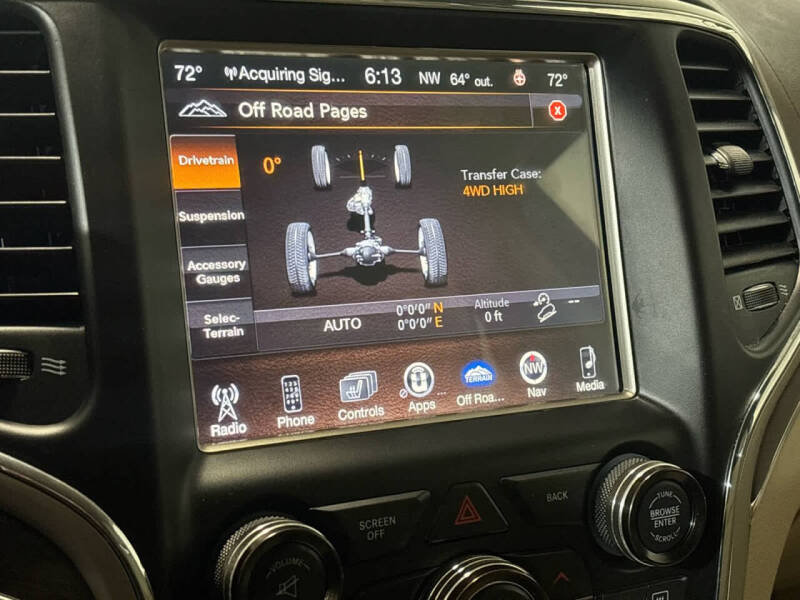 2017 Jeep Grand Cherokee Overland