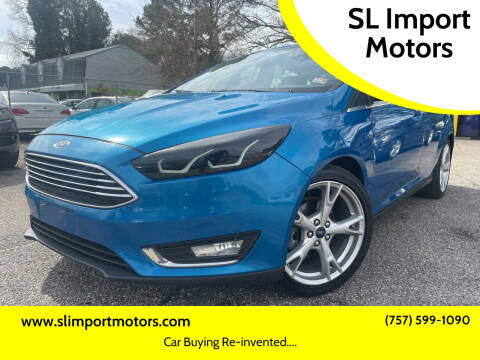 2016 Ford Focus for sale at SL Import Motors in Newport News VA