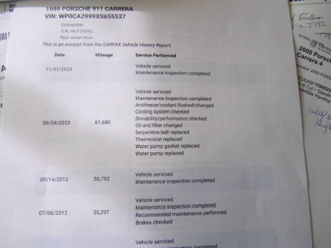 1999 Porsche 911 Carrera