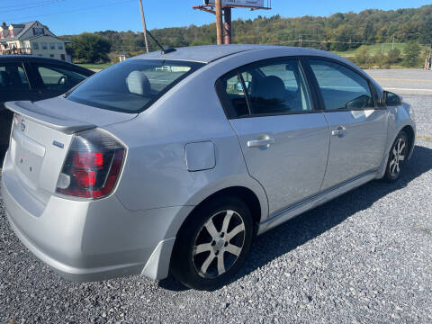 2012 Nissan Sentra for sale at CESSNA MOTORS INC in Bedford PA
