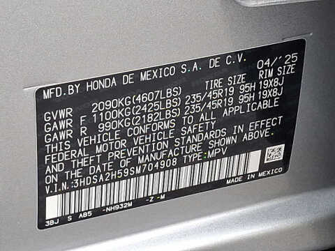 2025 Acura ADX w/A-SPEC