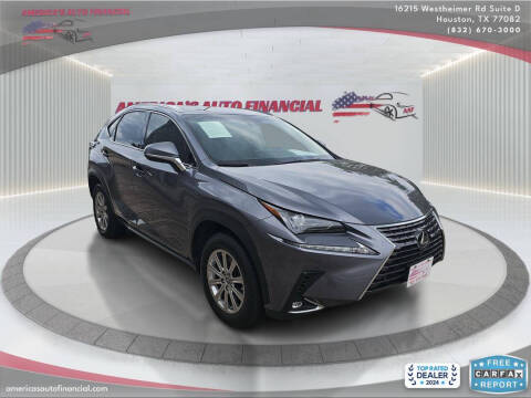 2019 Lexus NX 300h for sale at America's Auto Financial in Houston TX