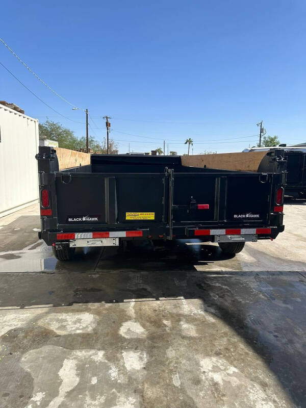 2025 Black Hawk 16x83 Low Side Dump Trailer DT