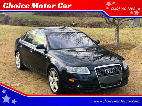 2008 Audi A6 for sale at Choice Motor Car in Plainville CT