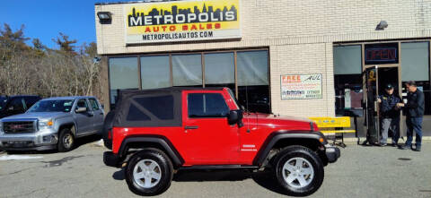2012 Jeep Wrangler for sale at Metropolis Auto Sales in Pelham NH