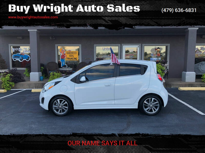 2015 Chevrolet Spark EV for sale at Buy Wright Auto Sales in Rogers AR