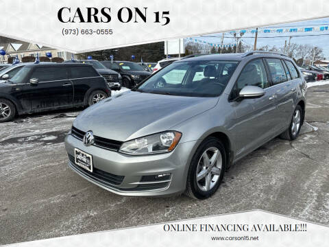 2015 Volkswagen Golf SportWagen for sale at Cars On 15 in Lake Hopatcong NJ