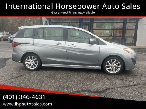 2012 Mazda MAZDA5 for sale at International Horsepower Auto Sales in Warwick RI