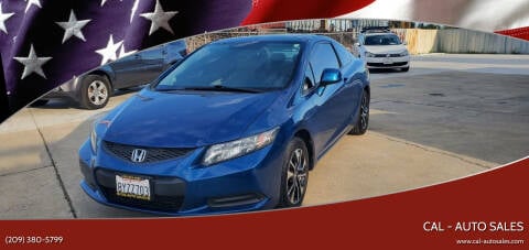 2013 Honda Civic for sale at Cal - Auto Sales in Empire CA