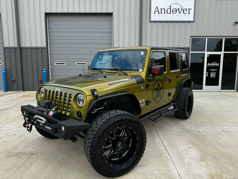 2008 Jeep Wrangler Unlimited for sale at Andover Auto Group, LLC. in Argyle TX