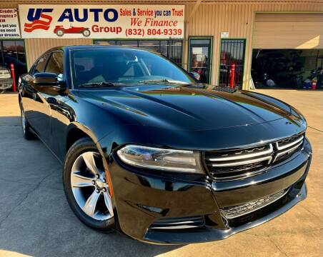 2015 Dodge Charger for sale at US Auto Group in South Houston TX