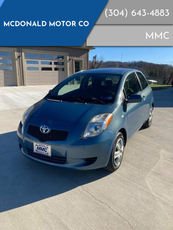 2007 Toyota Yaris for sale at McDonald Motor Co in Harrisville WV