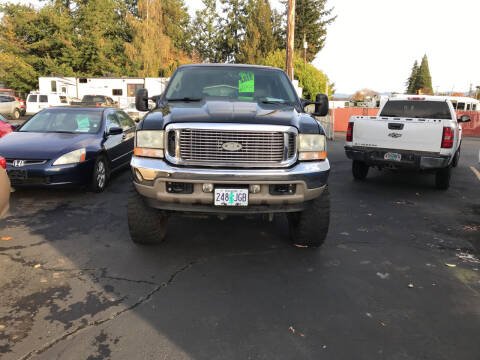 2002 Ford Excursion for sale at ET AUTO II INC in Molalla OR