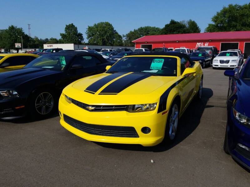 2014 Chevrolet Camaro for sale at M & H Auto & Truck Sales Inc. in Marion IN
