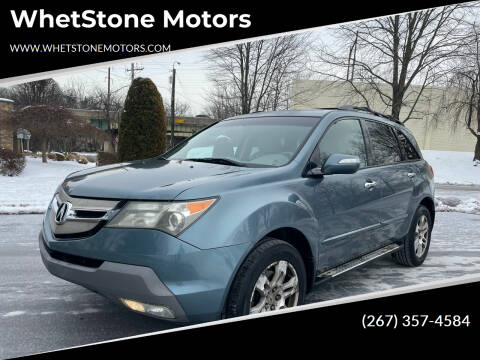 2008 Acura MDX for sale at WhetStone Motors in Bensalem PA