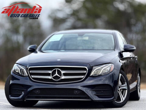 2017 Mercedes-Benz E-Class for sale at Atlanta Used Car Sales in Lilburn GA