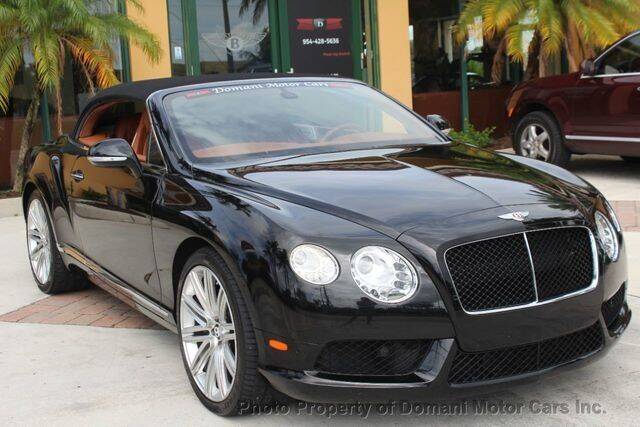 2013 Bentley Continental for sale at Domani Motors in Deerfield Beach FL