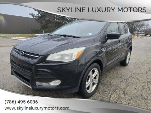 2013 Ford Escape for sale at Skyline Luxury Motors in Buffalo Grove IL