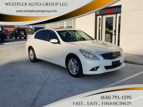 2012 Infiniti G37 Sedan for sale at WESTPLEX AUTO GROUP LLC in Wright City MO