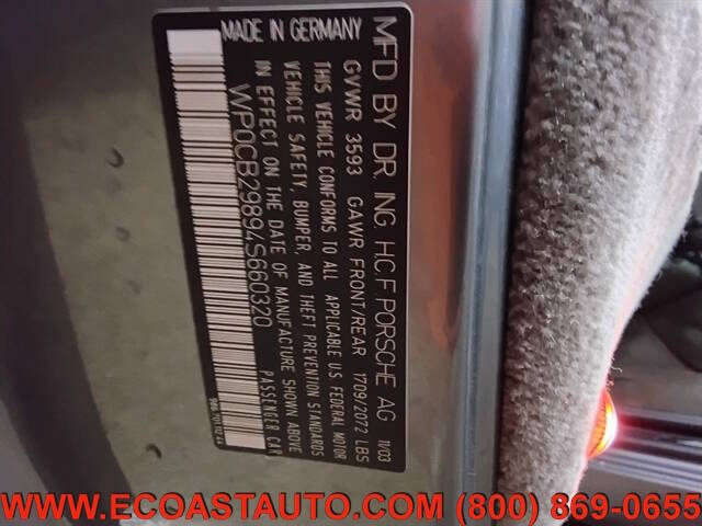 2004 Porsche Boxster S