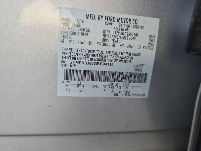 2016 Ford Edge SEL