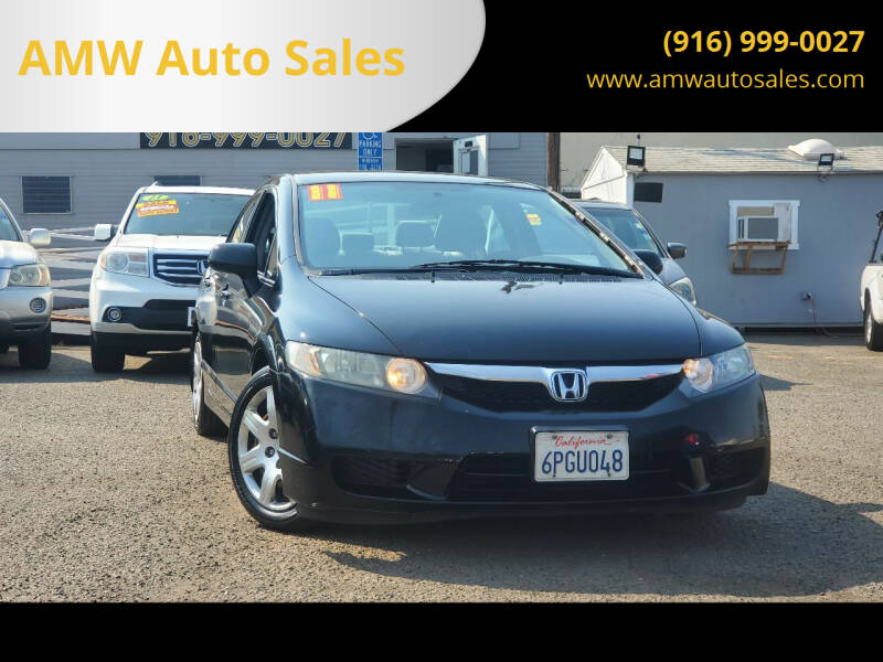 2011 Honda Civic for sale at AMW Auto Sales in Sacramento CA