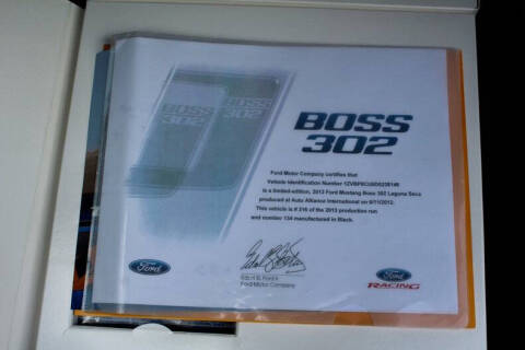 2013 Ford Mustang Boss 302
