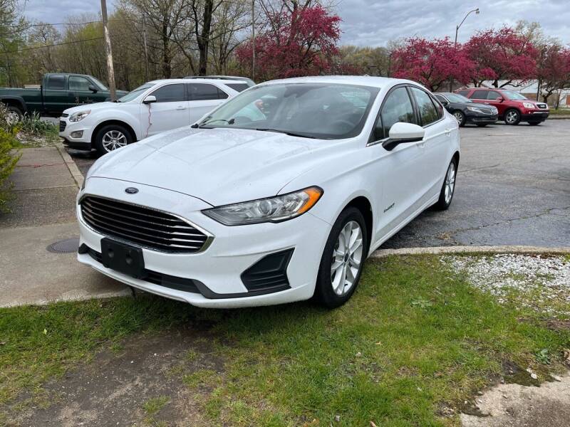 2019 Ford Fusion Hybrid for sale at Murdock Used Cars in Niles MI
