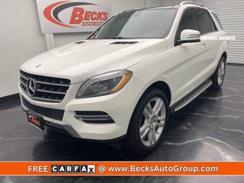 2015 Mercedes-Benz M-Class for sale at Becks Auto Group in Mason OH