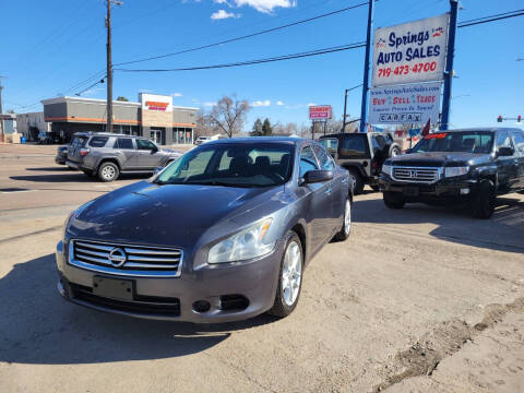 2013 Nissan Maxima for sale at Springs Auto Sales in Colorado Springs CO