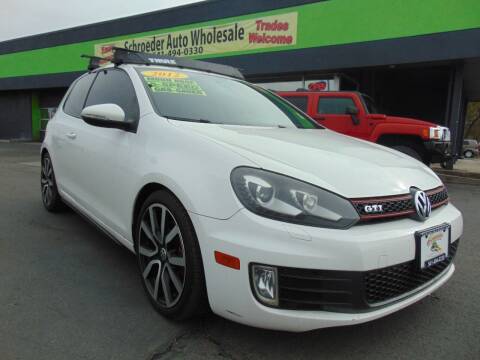 2012 Volkswagen GTI for sale at Schroeder Auto Wholesale in Medford OR