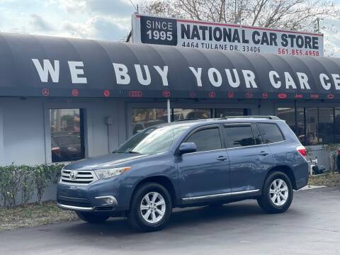 2011 Toyota Highlander for sale at National Car Store in West Palm Beach FL