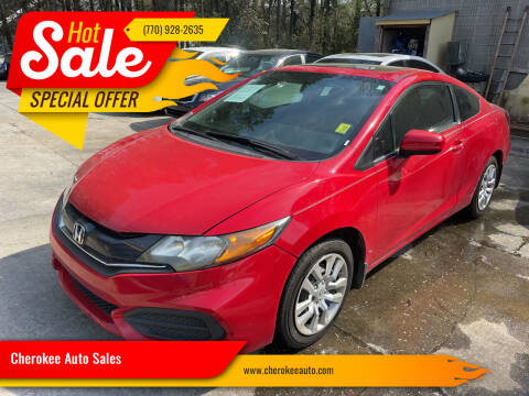 2015 Honda Civic for sale at Cherokee Auto Sales in Acworth GA
