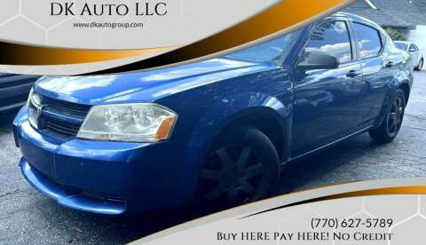 2010 Dodge Avenger for sale at DK Auto LLC in Stone Mountain GA